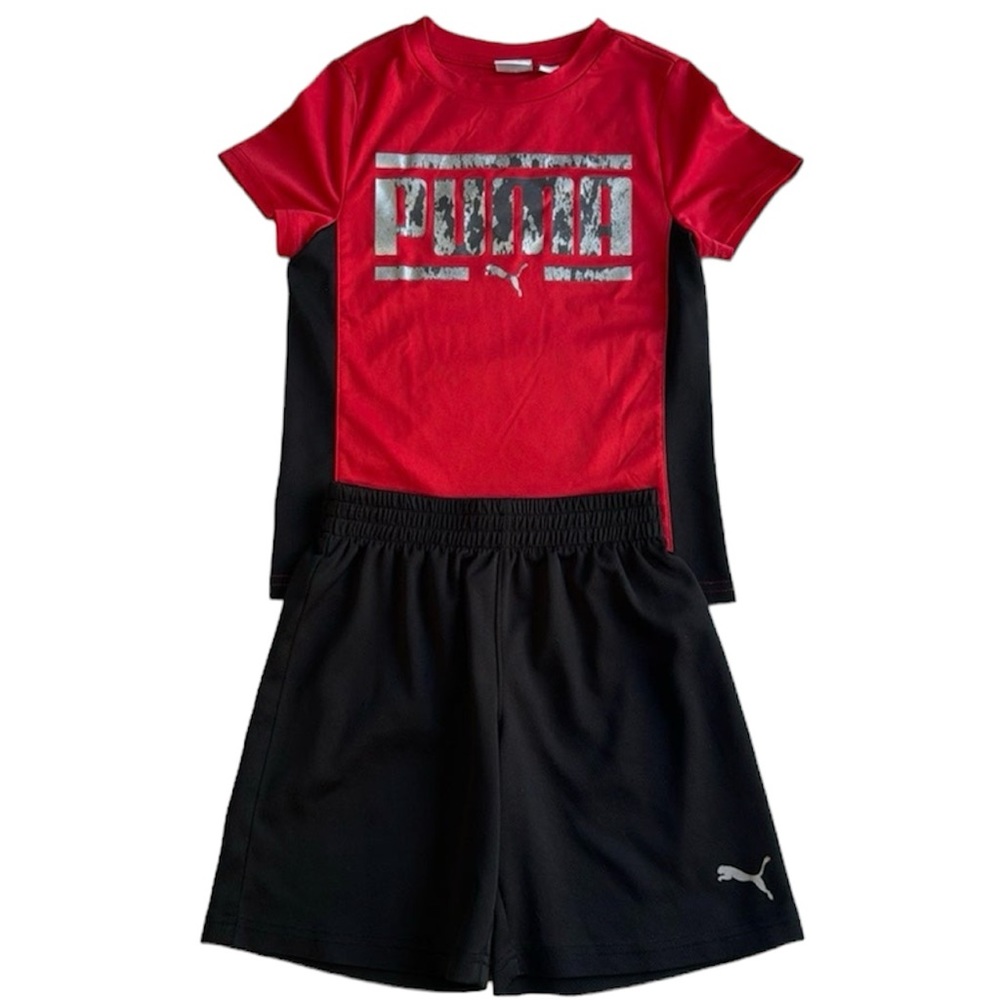 Boys matching puma set